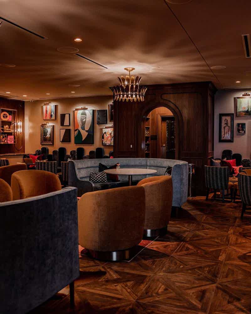 55 Seventy Dallas luxury bourbon and whiskey collection at The Jacquelyn Sacramento