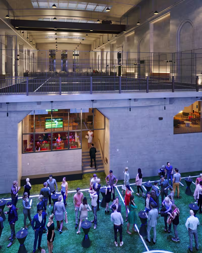 Ballers Philly members networking at exclusive private club gathering