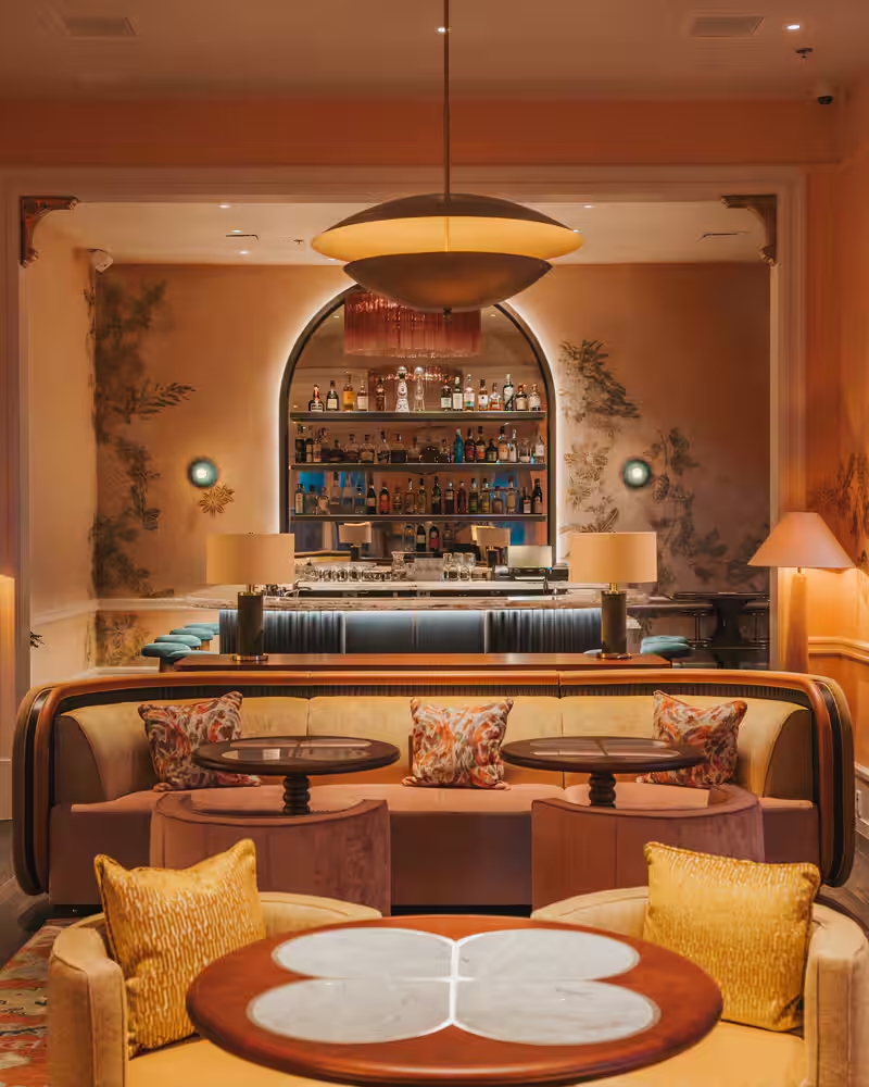 Club Bardo Savannah private dining room elegant sophisticated atmosphere