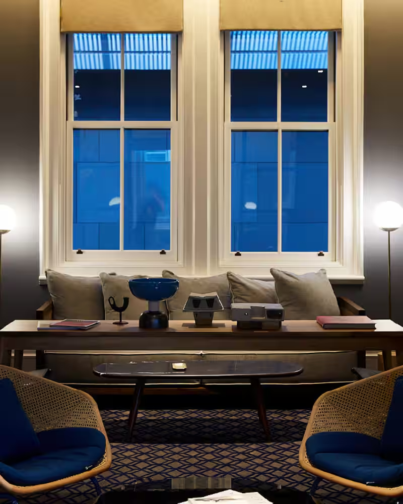 Mello House Perth Australia private club lounge with sophisticated interior design