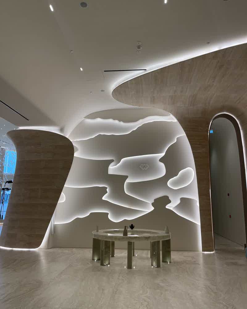 Sanad luxury hotel Doha Qatar elegant architecture waterfront design