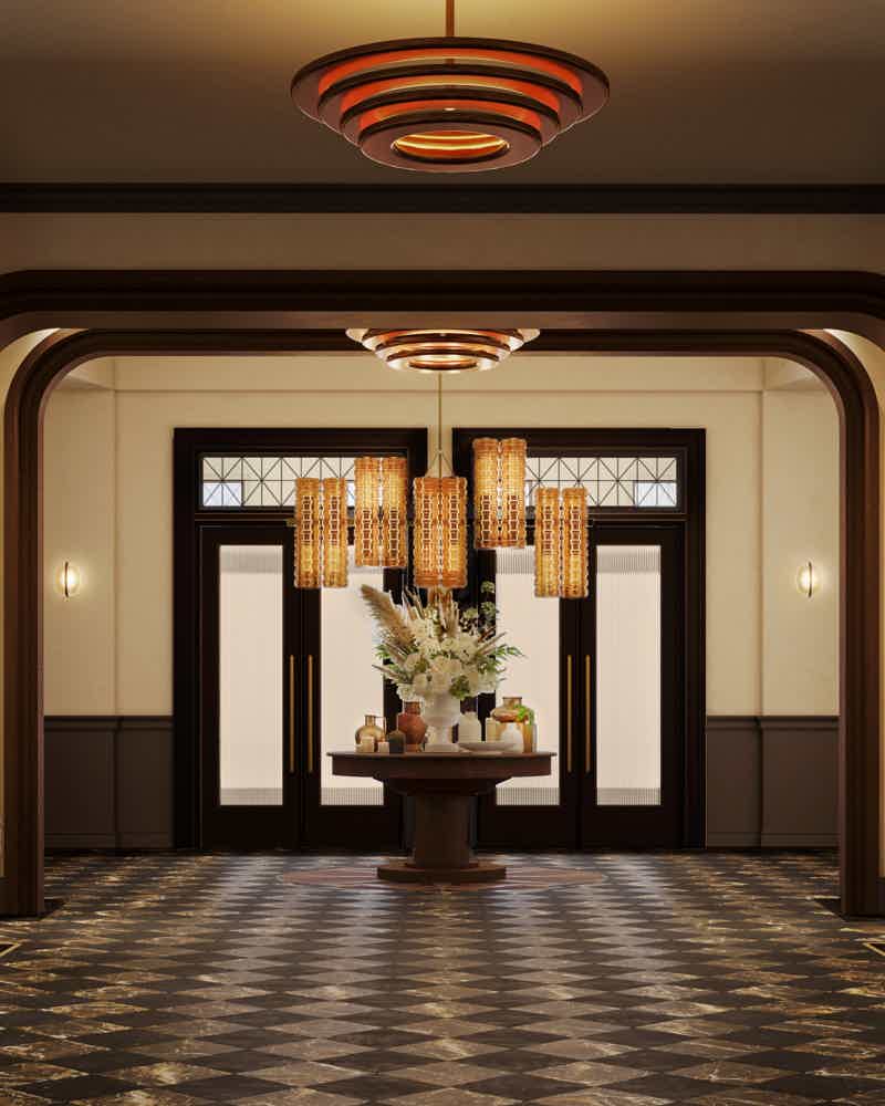 Sous la Rose Portland elegant dining room private club ambiance