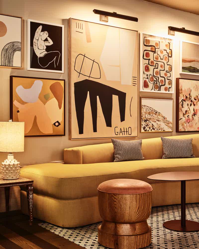 The Aster Los Angeles luxury private social club elegant interior design