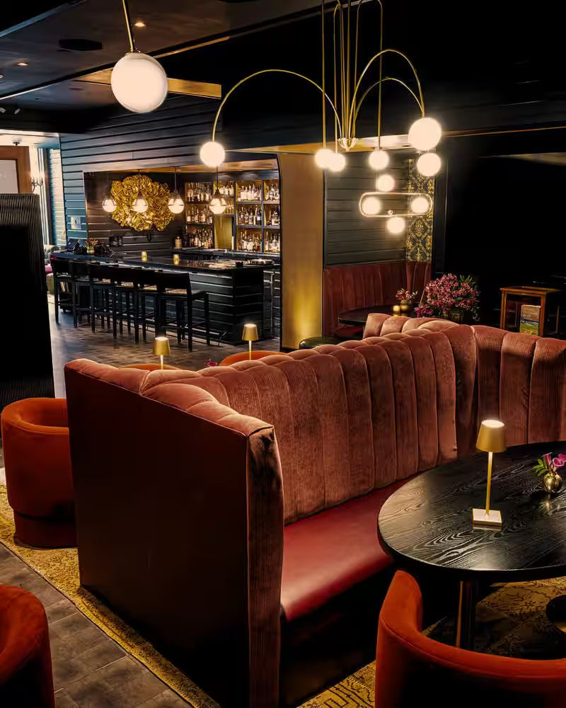 Wine LAIR Washington DC Sonato Club members in elegant private dining setting