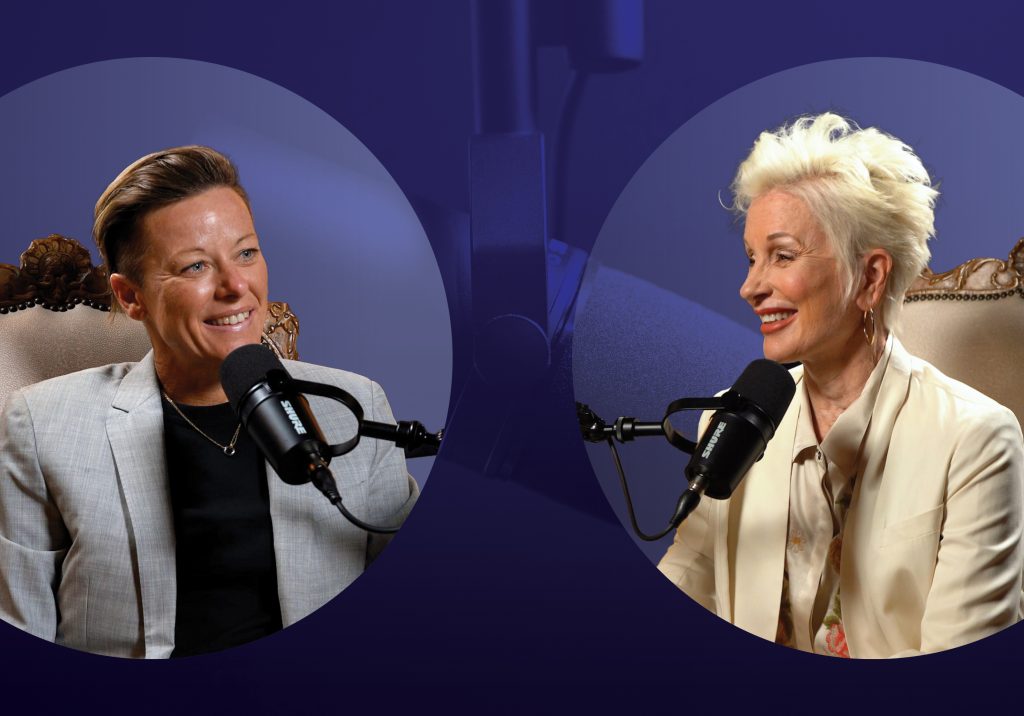 Jacquelyn Sacramento podcast episode thumbnail featuring executive leadership insights